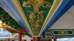 Thean Hou Temple on Robson Hill with multi-arched gateway and red pillars