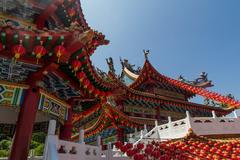 Thean Hou Temple panoramic view