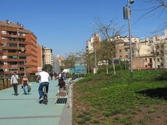 Jardins de la Rambla de Sants in Barcelona