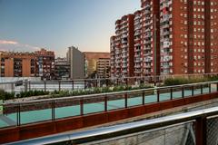 Jardins de la Rambla de Sants in Barcelona, Spain