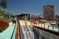 Jardins de la Rambla de Sants park view