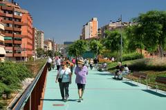 Jardins de la Rambla de Sants in Barcelona