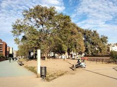 Jardins de la rambla de Sants in Barcelona