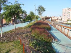 Jardines de la Rambla de Sants in Barcelona