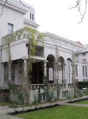 Villa Stuck courtyard with neoclassical Jugendstil architecture