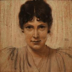 Portrait of Mary Lindpaintner by Franz von Stuck