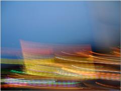 Vienna Prater Ferris Wheel at night