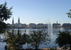 Binnenalster in Hamburg