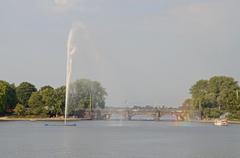 Hamburg Binnenalster Alsterfonte