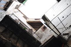 Palermo cityscape with historic buildings and lush greenery