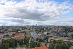 View from Gediminas' Tower in Vilnius, Lithuania