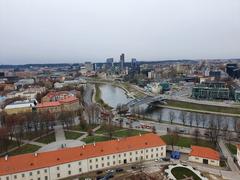 View of Vilnius City Centre from Gediminas Tower