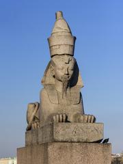 Sphinx at Universitetskaya Embankment in Saint Petersburg