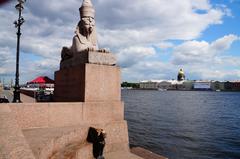 Griffin, Sphinx, Neva River, Saint Isaac's Cathedral, Saint Petersburg