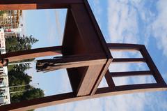 Broken Chair sculpture in Geneva, Switzerland