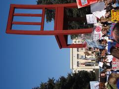 Group of people at the March For Our Lives protest in Geneva