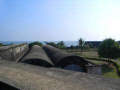 aerial view of Kannur Fort