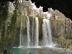 Upper Düden Waterfall in Kepez, Antalya