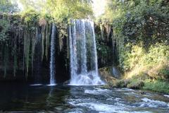 Düden Waterfalls in Antalya, Turkey