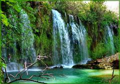 Duden Sélalesi Park waterfall