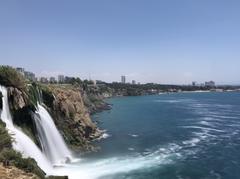 Duden waterfall in Antalya, Turkey