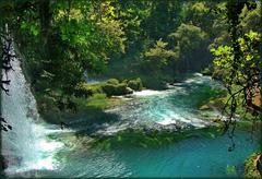 Dùden Selalesi Park waterfall in Antalya, Turkey