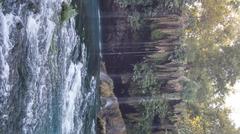 Scenic view of Düden Waterfall