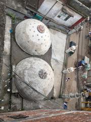 Binat Bibi Mosque dome in Bangladesh