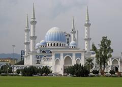 Sultan Ahmad I Mosque in Kuantan, Pahang, Malaysia