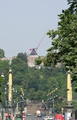 Large metronome in Prague