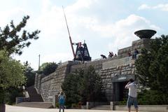 Metronome at Letná in Prague