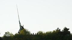 Prague Metronome in Letná Park