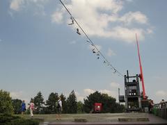 Prague Metronome in Letná Park