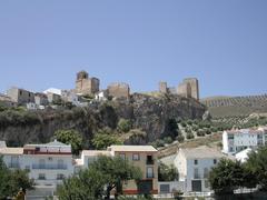 Overview of the Castle of La Guardia de Jaén from the Old Convent of Santo Domingo