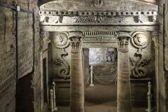 Entrance of the principal tomb chamber