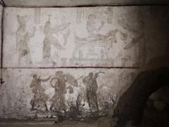 Catacombs of Kom El Shoqafa in Alexandria, Egypt