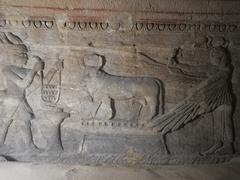 Catacombs of Kom El Shoqafa in Alexandria, Egypt