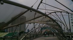 Helix Bridge in Singapore