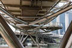 Helix Bridge in Singapore