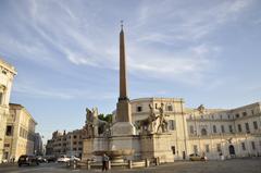 Fontana dei Dioscuri in Rome