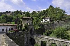 San Lorenzo Gate in Bergamo, Italy