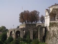 Porta San Giacomo in Bergamo, Lombardy, Italy