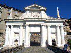 Saint James Gate in Bergamo, Lombardy