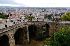 Ramp of the St. James Gate in Bergamo, Italy