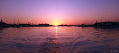 Newport Harbor sunset 2023