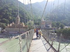 Ganges River flowing through Rishikesh