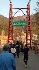 Ganga ghats near Laxman Jhula in Rishikesh