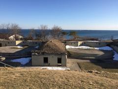 Fort Revere Park in 2015 viewed from atop a hill