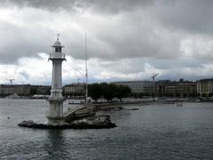 Geneva, Switzerland landscape on a sunny day