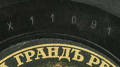 Matrix number on a record label of Belf's Romanian Orchestra's album